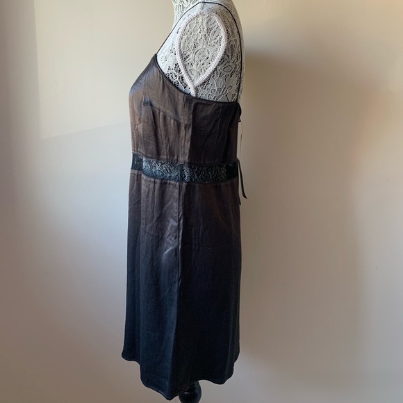 NWT Zara Trafaluc Collection black slip top S - Picture 3 of 6